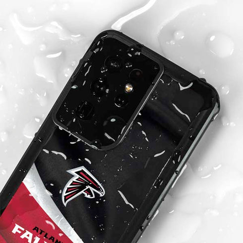NFL Atlanta Falcons Galaxy S24 Ultra Waterproof Case