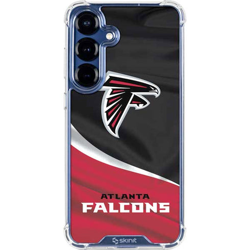 NFL Atlanta Falcons Galaxy S25 Plus Clear Case
