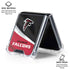 NFL Atlanta Falcons Galaxy Z Flip7 Clear Case