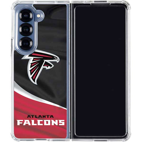 NFL Atlanta Falcons Galaxy Z Fold7 Clear Case