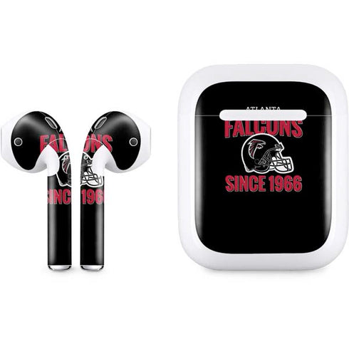 NFL Atlanta Falcons Helmet Apple AirPods Skin