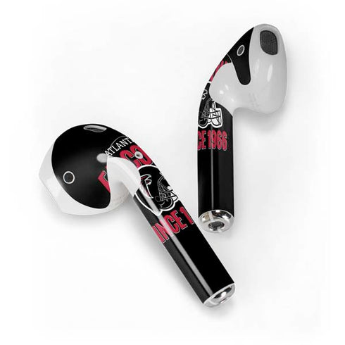 NFL Atlanta Falcons Helmet Apple AirPods Skin