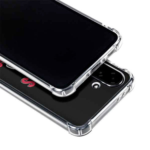 NFL Atlanta Falcons Helmet Galaxy A36 5G Clear Case