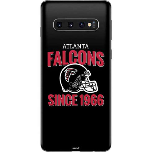 NFL Atlanta Falcons Helmet Galaxy S10 Skin