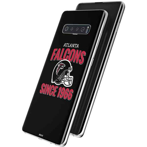 NFL Atlanta Falcons Helmet Galaxy S10 Skin