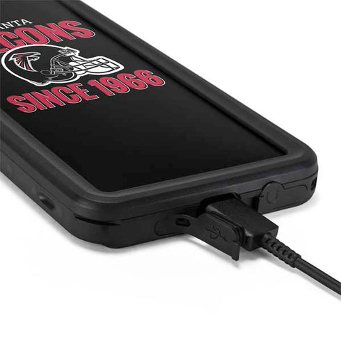 NFL Atlanta Falcons Helmet Galaxy S20 Waterproof Case