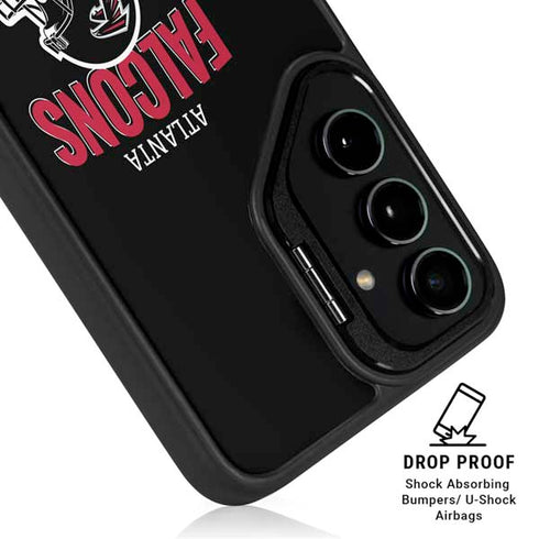 NFL Atlanta Falcons Helmet Galaxy S25 Kickstand Case
