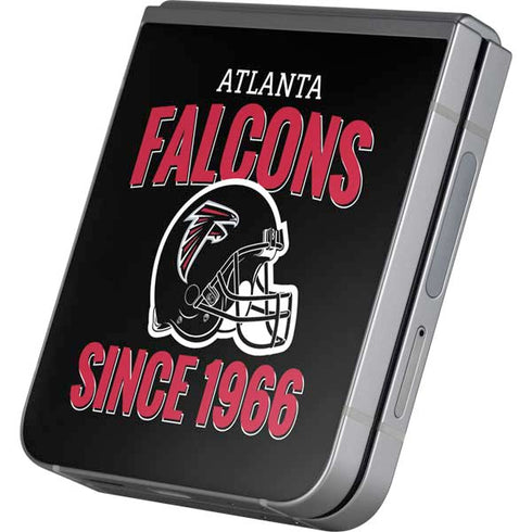 NFL Atlanta Falcons Helmet Galaxy Z Flip6 Skin