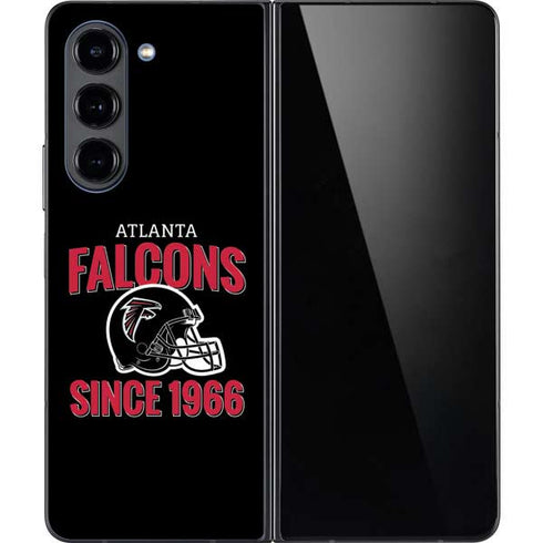 NFL Atlanta Falcons Helmet Galaxy Z Fold5 5G Skin