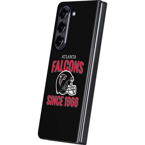 NFL Atlanta Falcons Helmet Galaxy Z Fold5 5G Skin