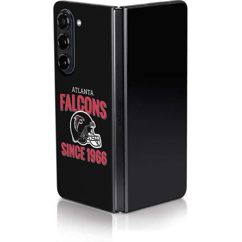 NFL Atlanta Falcons Helmet Galaxy Z Fold5 5G Skin
