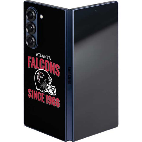 NFL Atlanta Falcons Helmet Galaxy Z Fold6 Skin