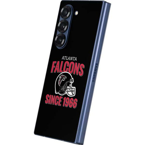 NFL Atlanta Falcons Helmet Galaxy Z Fold6 Skin