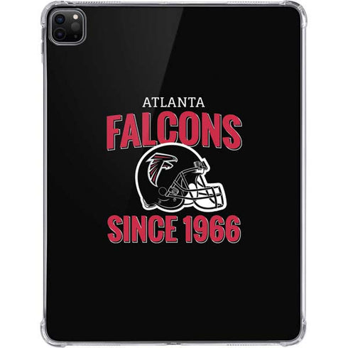 NFL Atlanta Falcons Helmet iPad Pro 11in (2024) Clear Case