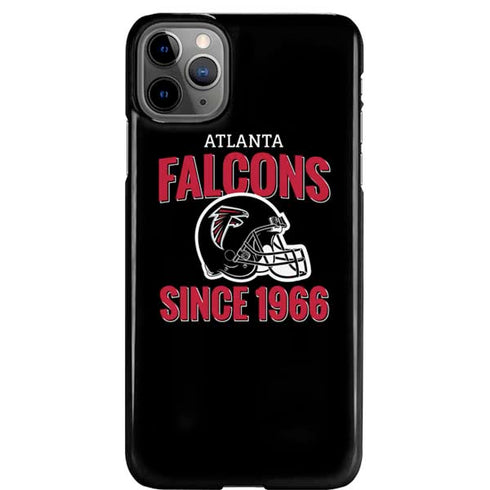 NFL Atlanta Falcons Helmet iPhone 11 Pro Max Lite Case