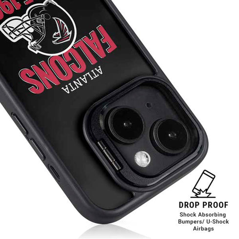 NFL Atlanta Falcons Helmet iPhone 13 Kickstand Case