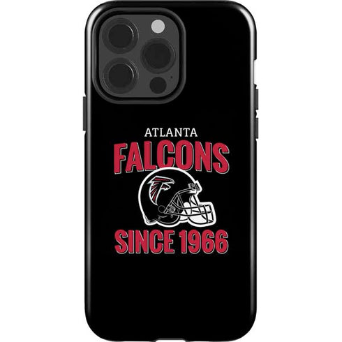 NFL Atlanta Falcons Helmet iPhone 15 Pro Impact Case