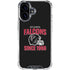NFL Atlanta Falcons Helmet iPhone 16 Clear Case