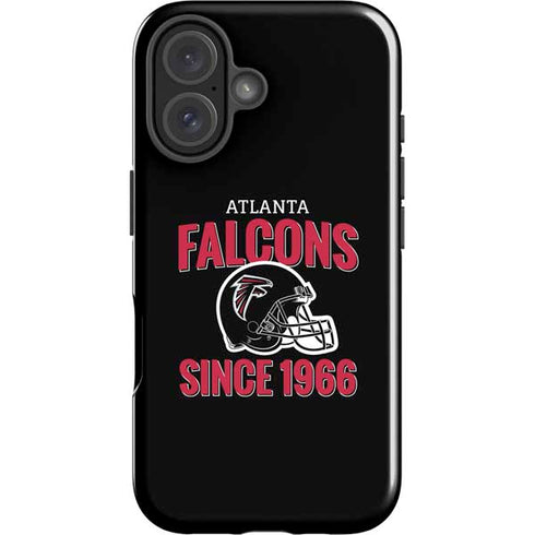 NFL Atlanta Falcons Helmet iPhone 16 Plus Impact Case