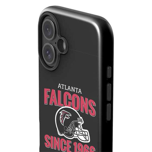 NFL Atlanta Falcons Helmet iPhone 16 Plus Impact Case
