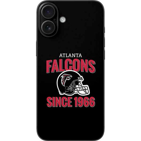 NFL Atlanta Falcons Helmet iPhone 16 Plus Skin