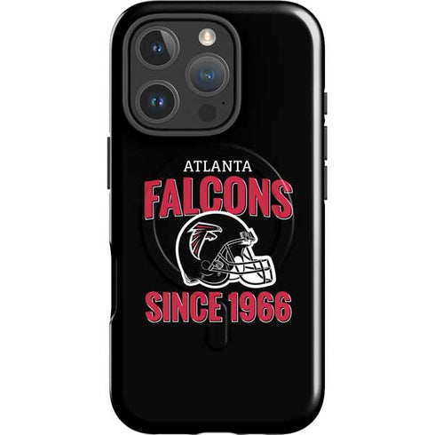 NFL Atlanta Falcons Helmet iPhone 16 Pro Max Magsafe Impact Case