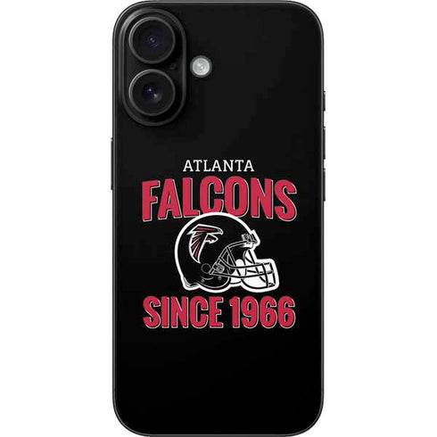 NFL Atlanta Falcons Helmet iPhone 16 Skin