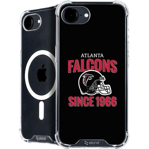 NFL Atlanta Falcons Helmet iPhone 16e MagSafe Case