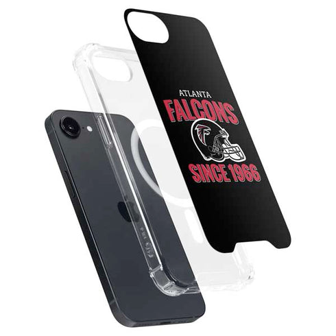 NFL Atlanta Falcons Helmet iPhone 16e MagSafe Case