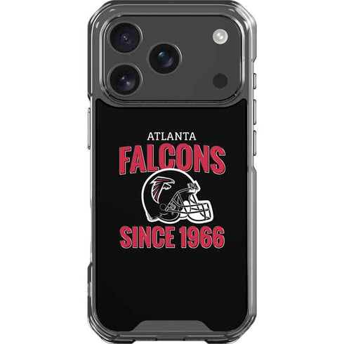 NFL Atlanta Falcons Helmet iPhone 18 Pro Clear Case