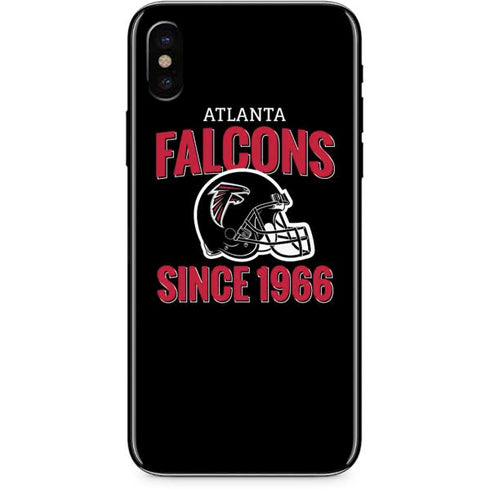 NFL Atlanta Falcons Helmet iPhone XS Skin