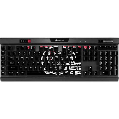 NFL Atlanta Falcons Helmet K95 RGB PLATINUM Mechanical Gaming Keyboard Skin