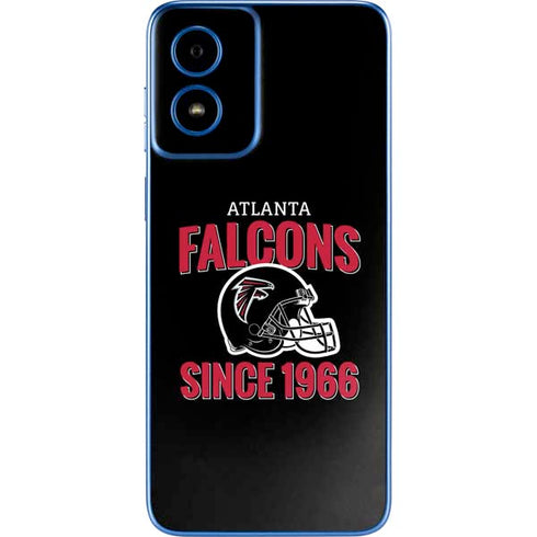 NFL Atlanta Falcons Helmet Moto G Play 4G (2024) Skin
