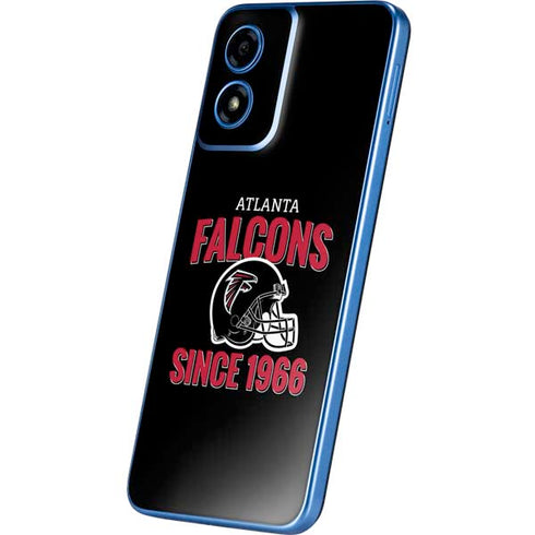 NFL Atlanta Falcons Helmet Moto G Play 4G (2024) Skin