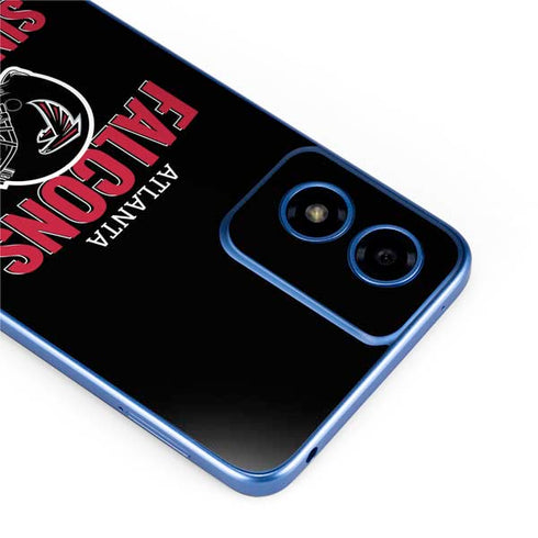 NFL Atlanta Falcons Helmet Moto G Play 4G (2024) Skin
