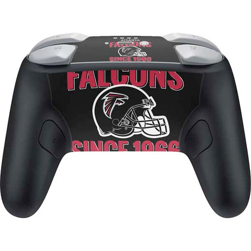 NFL Atlanta Falcons Helmet Nintendo Switch 2 (2025) Pro Controller Skin