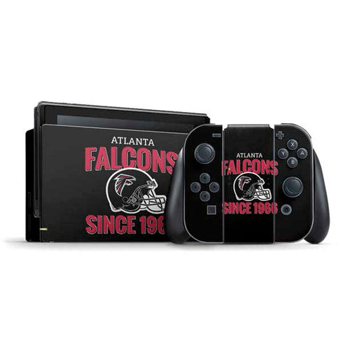 NFL Atlanta Falcons Helmet Nintendo Switch Bundle Skin