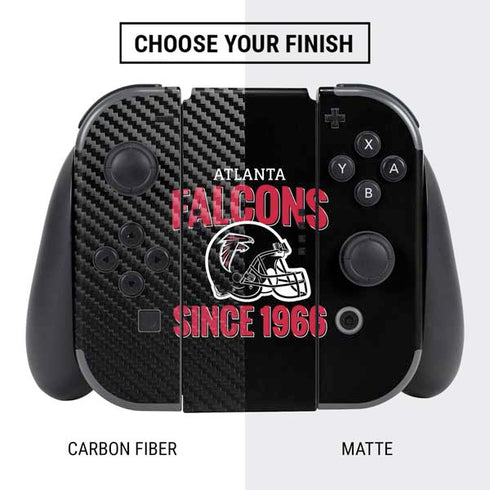 NFL Atlanta Falcons Helmet Nintendo Switch Bundle Skin