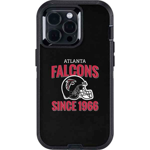 NFL Atlanta Falcons Helmet Otterbox Defender iPhone Skin