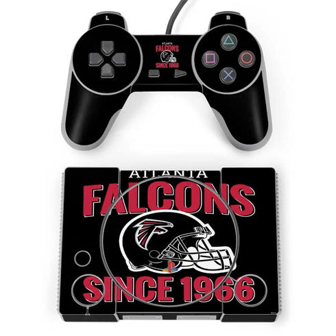 NFL Atlanta Falcons Helmet PlayStation Classic Bundle Skin