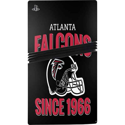 NFL Atlanta Falcons Helmet PS5 Pro Console Skin