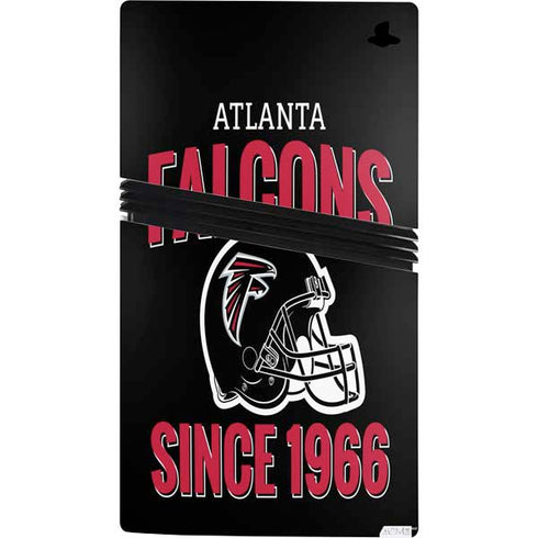 NFL Atlanta Falcons Helmet PS5 Pro Console Skin