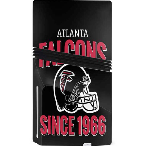 NFL Atlanta Falcons Helmet PS5 Pro Disk Console Skin