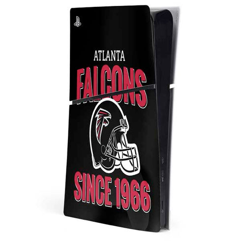 NFL Atlanta Falcons Helmet PS5 Slim Digital Edition Console Skin