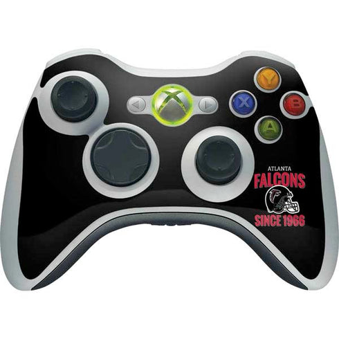 NFL Atlanta Falcons Helmet Xbox 360 Wireless Controller Skin