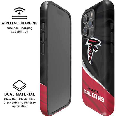 NFL Atlanta Falcons iPhone 16 Pro Max Magsafe Impact Case