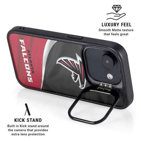 NFL Atlanta Falcons iPhone 16e Kickstand Case