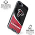 NFL Atlanta Falcons iPhone 16e Clear Case