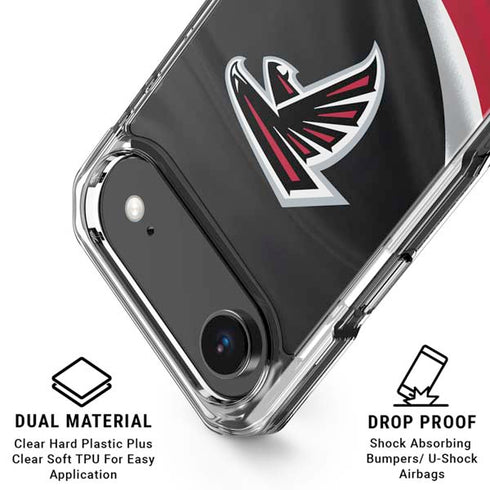 NFL Atlanta Falcons iPhone 17 Air Clear Case