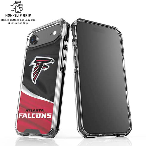 NFL Atlanta Falcons iPhone 17 Air Clear Case